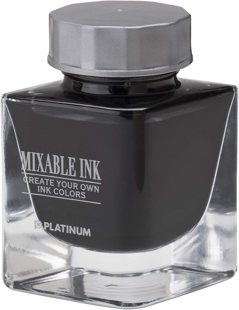 Platinum INKM-1000-1 Fountain Pen Bottle Ink, Mixable 1, Smoke Black