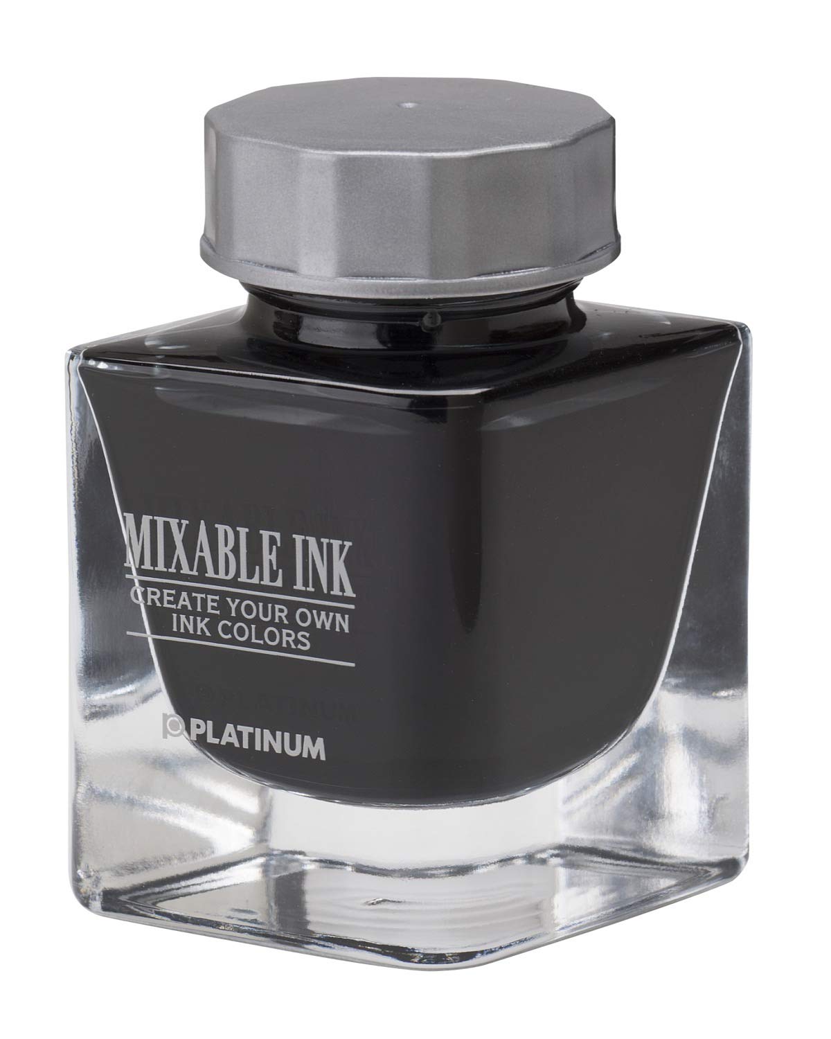 Platinum Mix Free Butelka z atramentem 20 ml, czarny dymny