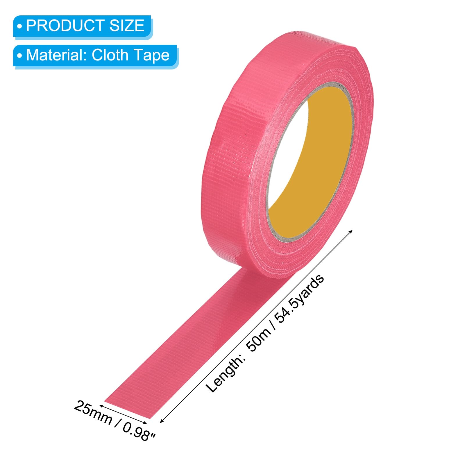 PATIKIL Gaffers Tape 2.5cm x 50 Meters - Image 2