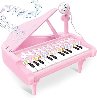REMOKING Piano Keyboard Toy for Kids,2 3 4 5 6 Year Old Girls Boys Birthday Gift,Toddler Musical Instruments Toys with 24 ...