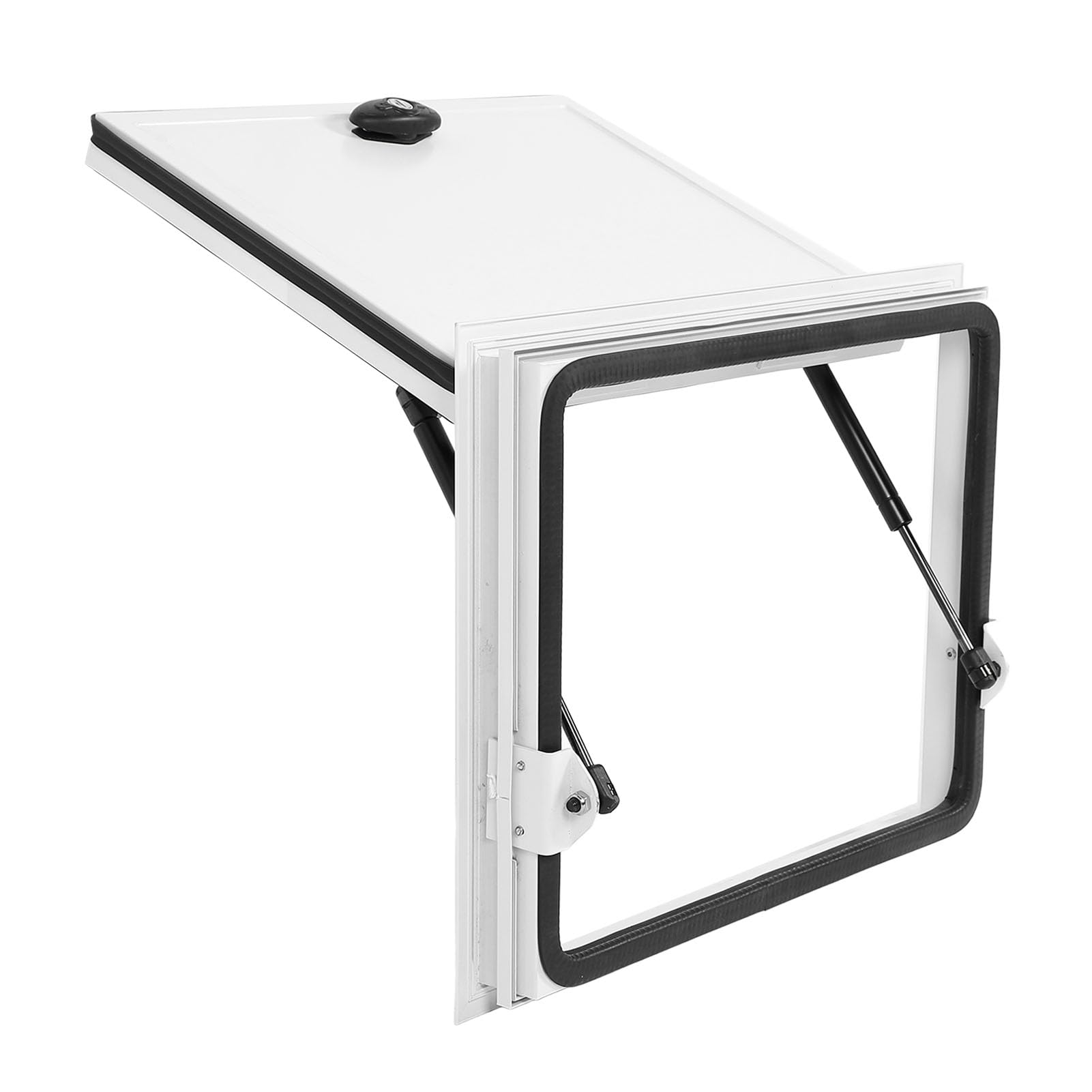 Bediffer Porte à Bagages de Camping-Car 16 X 12 Pouces, Serrure de sécurité Robuste Résistante aux, Double Pôle pour Remorque de Voyage, Camping-Car