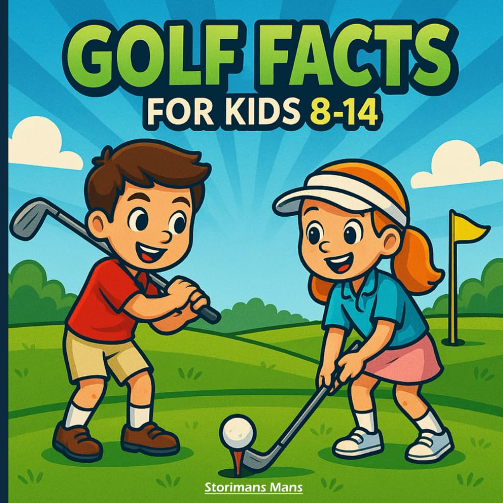 Golf Facts for Kids 8–14: Fun Facts and Coloring Fun for Young Sports Fans!