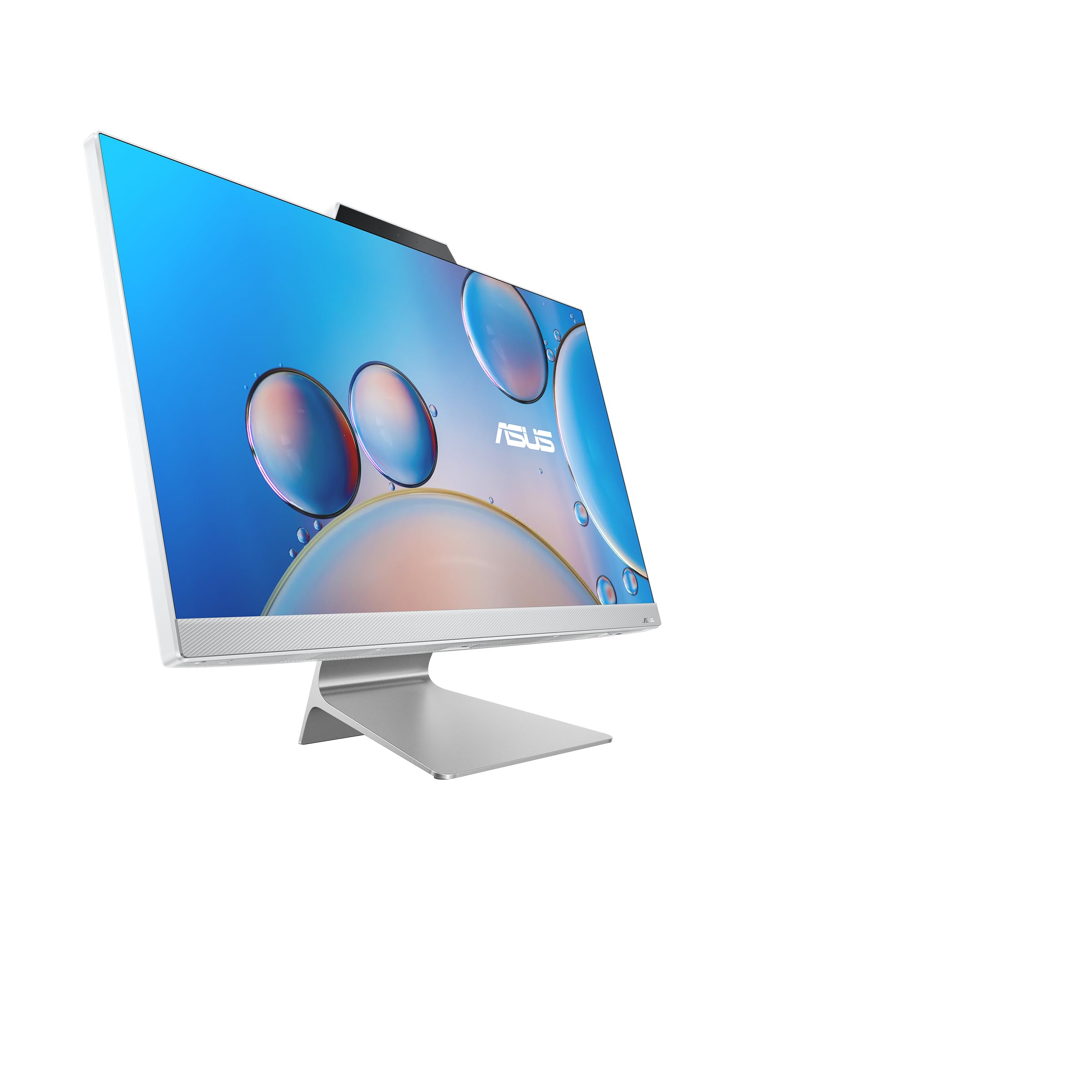 ASUS AIO F3702WFAK-WA011W, Display 27", 75Hz, Processore AMD Ryzen™ 5 7520U, RAM 16GB, 512GB SSD PCIE, Windows 11 Home, Bianco