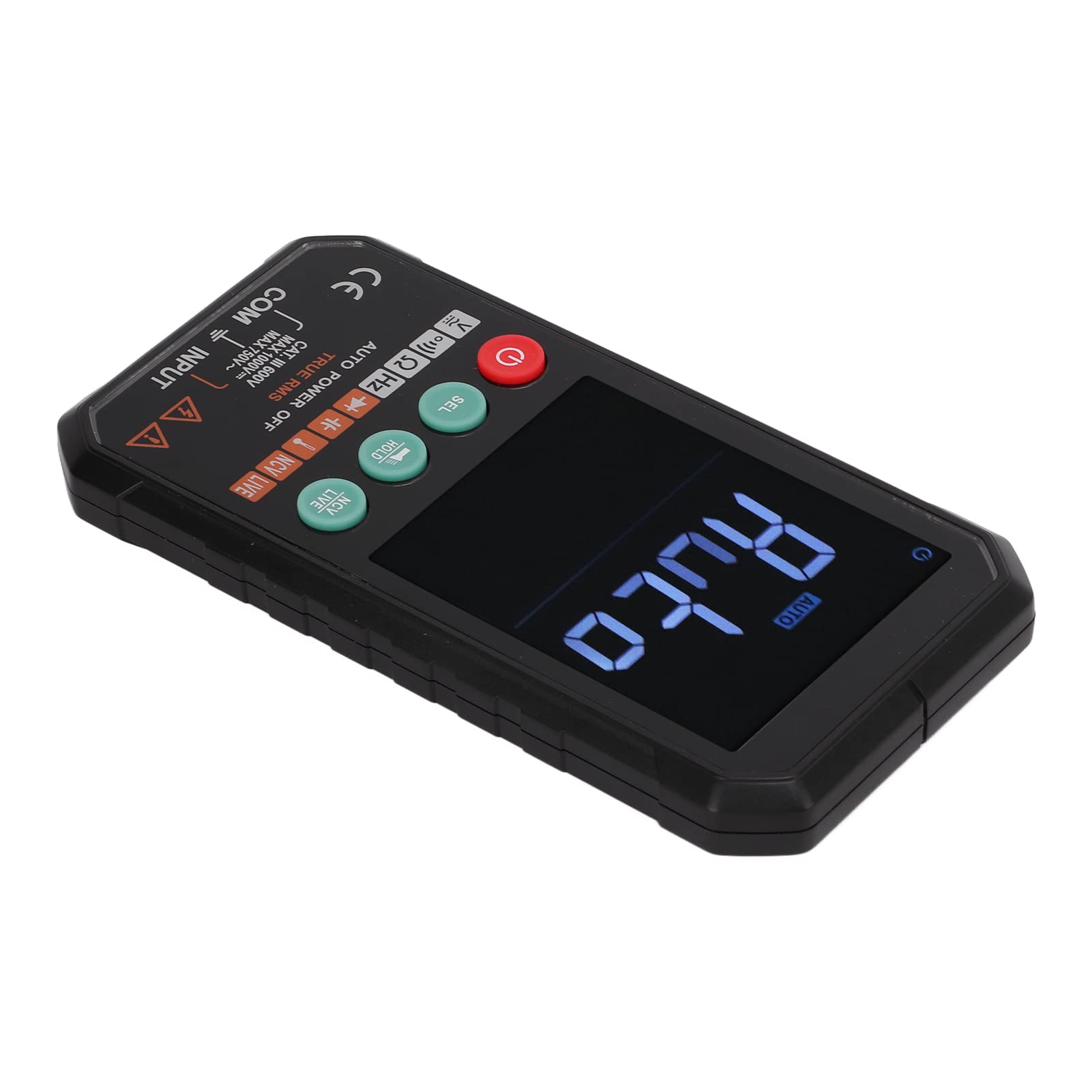 FY107C Inteligentny automatyczny multimetr cyfrowy z wyświetlaczem LCD o rozdzielczości 6000 zliczeń - Miernik testowy rezystancji napięcia 1000 V AC DC - Ręczny miernik o