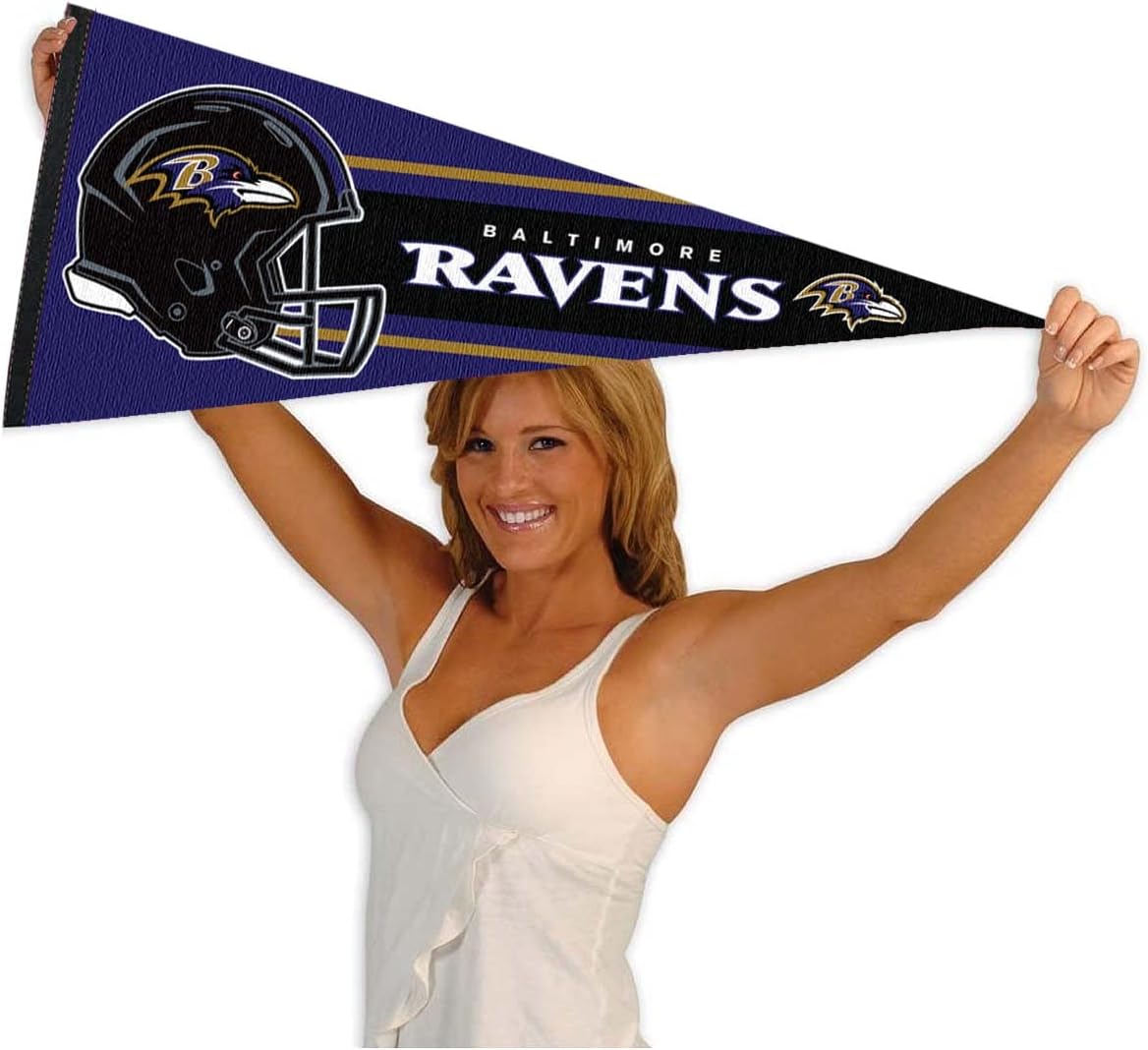 Baltimore Ravens Official 30 inch Large Pennant - Image 4