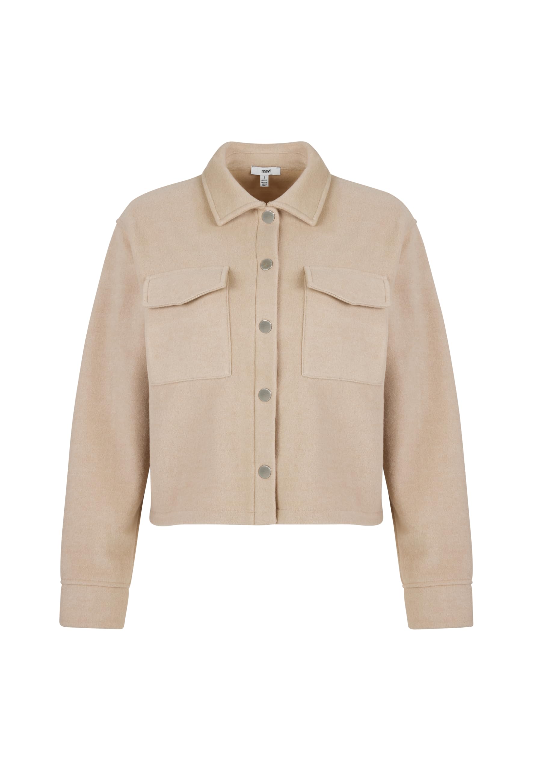 Mavi Damen Button Sweatshirt Pullover