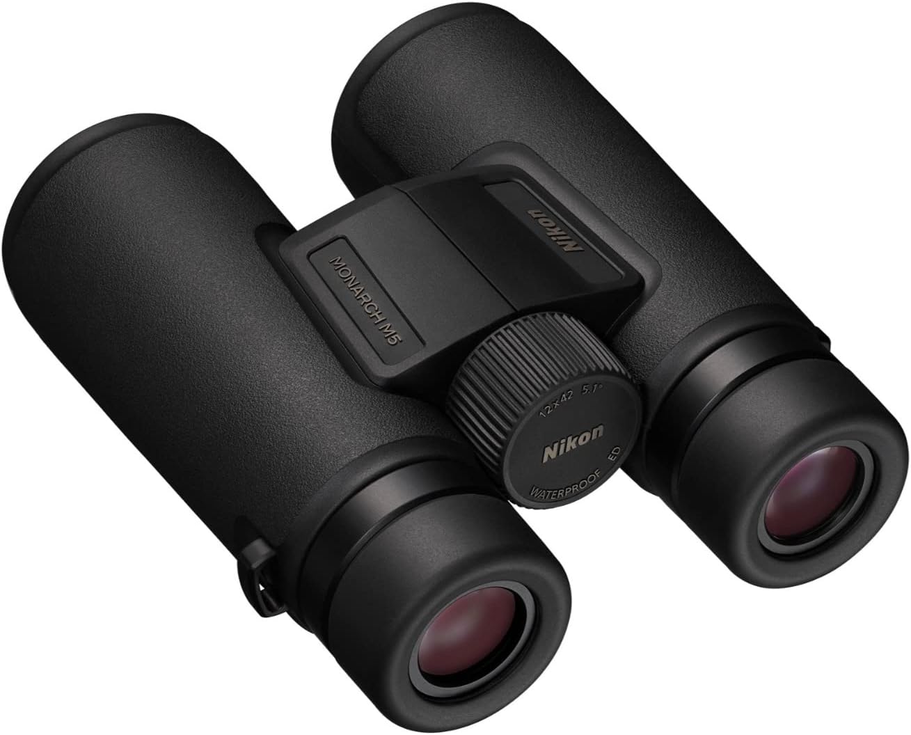 Nikon Monarch M5 12x42 Binocular | Waterproof, fogproof, Rubber-Armored Binocular with ED Glass, Long Eye Relief | Official Nikon USA Model