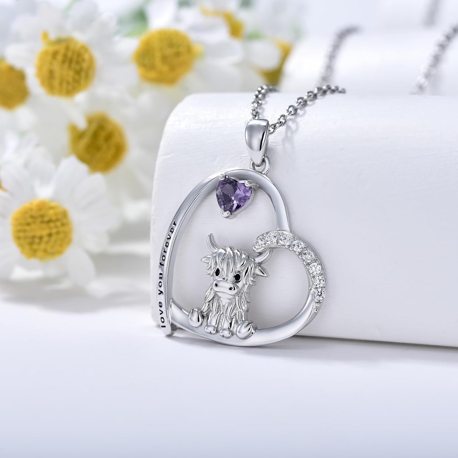 Cat/Panda/Elephant Necklace for Women 925 Sterling Silver Animal Pendant Jewelry Gifts for Women Girls