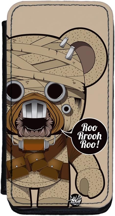 Tusken Raider Premium Faux PU Leather Case, Protective Hard Cover Flip Case for iPhone 5C by Gangtoyz