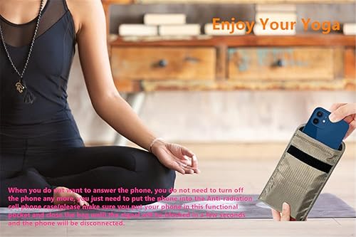 Miniatura 10 de ThuroLeo Faraday - Bolsa de seguridad compatible con iPhone 14 15, funda de seguridad antirradiación para llave de teléfono celular, RFID 5G, EMF,