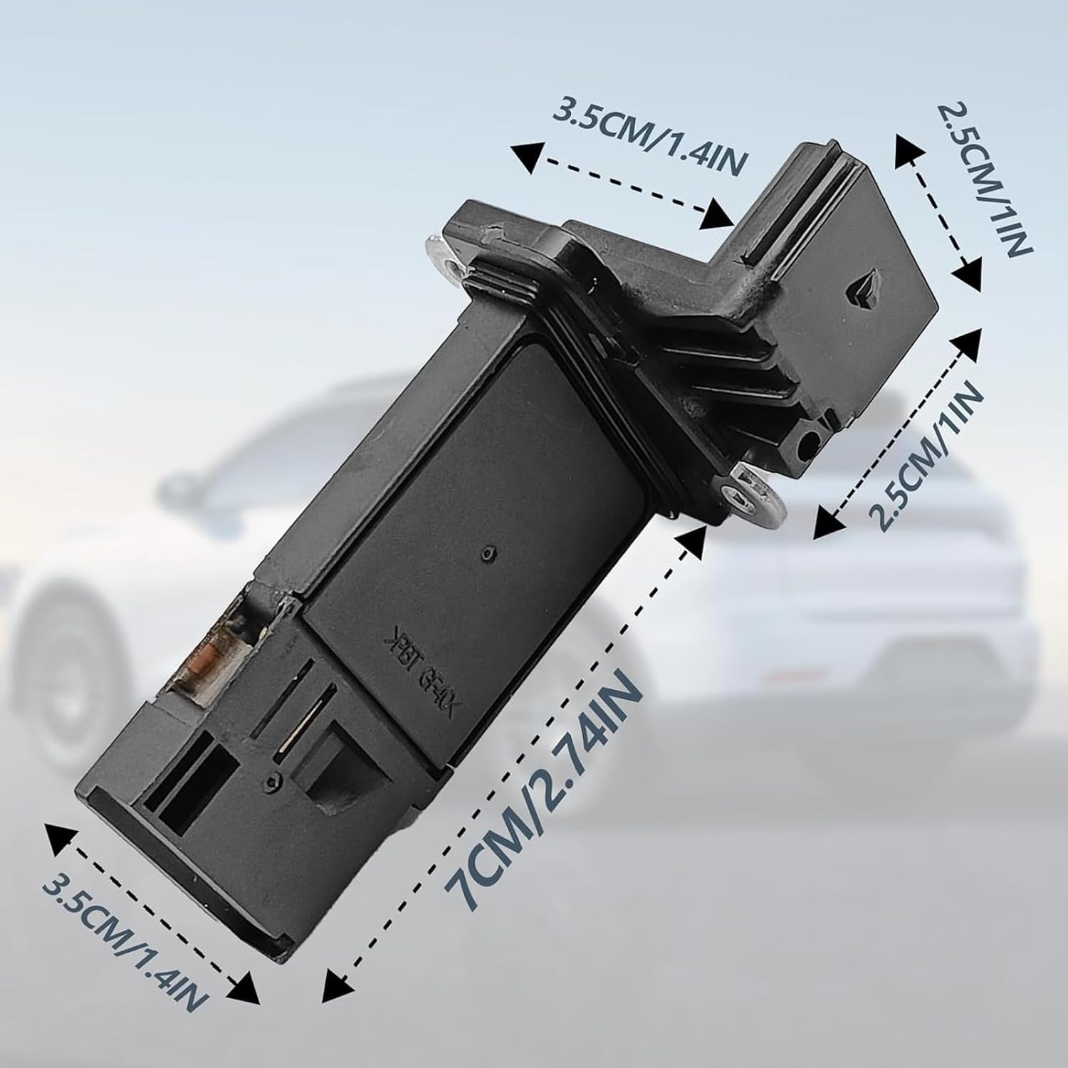 Mass Air Flow Sensor, Mass Airflow Sensor Replacement for 23262343, Compatible with Buick Enclave Escalade, Cadillac ATS XTS, Chevy Suburban 1500 2500HD 3500HD