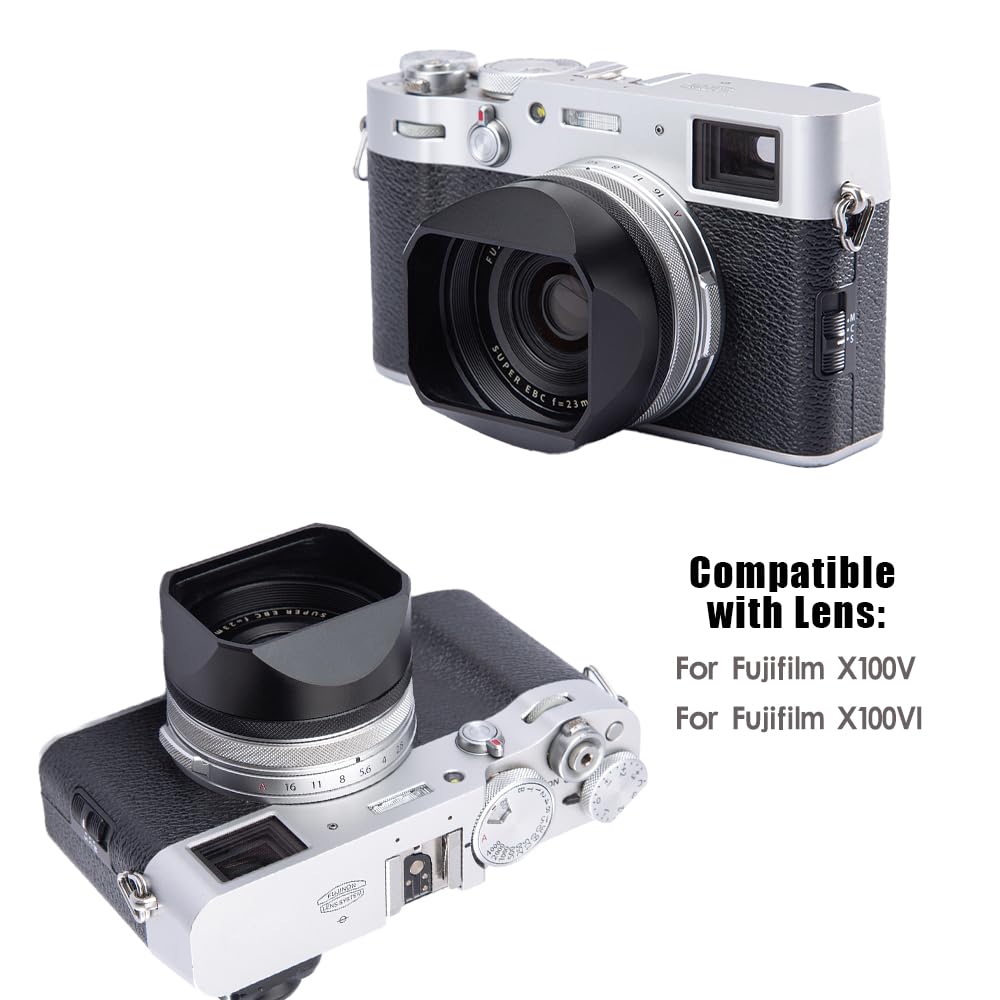 Amazon | DBZZ メタルレンズフード, キャップ付き Fujifilm X100VI用