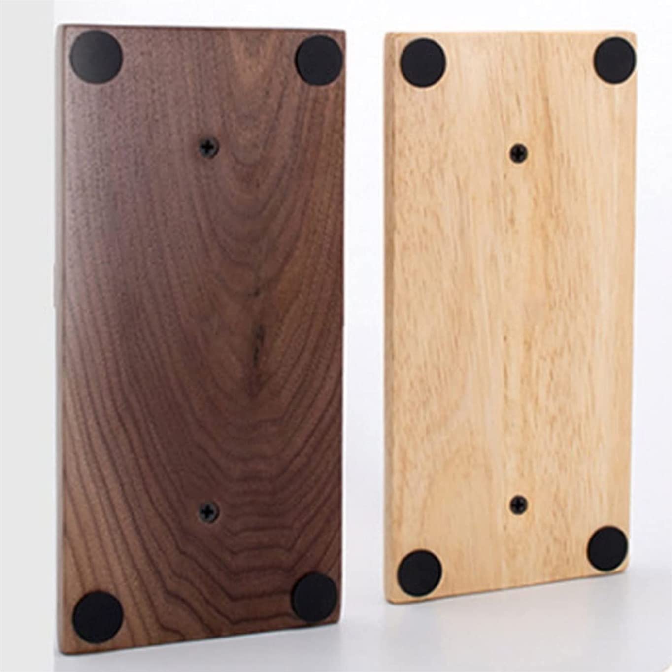 Gaming Accessori Doppio Supporto per Cuffie Supporto per Cuffie in Legno Massello Naturale Semplice E Generoso Stand Over-Ear da Gioco(Walnut)