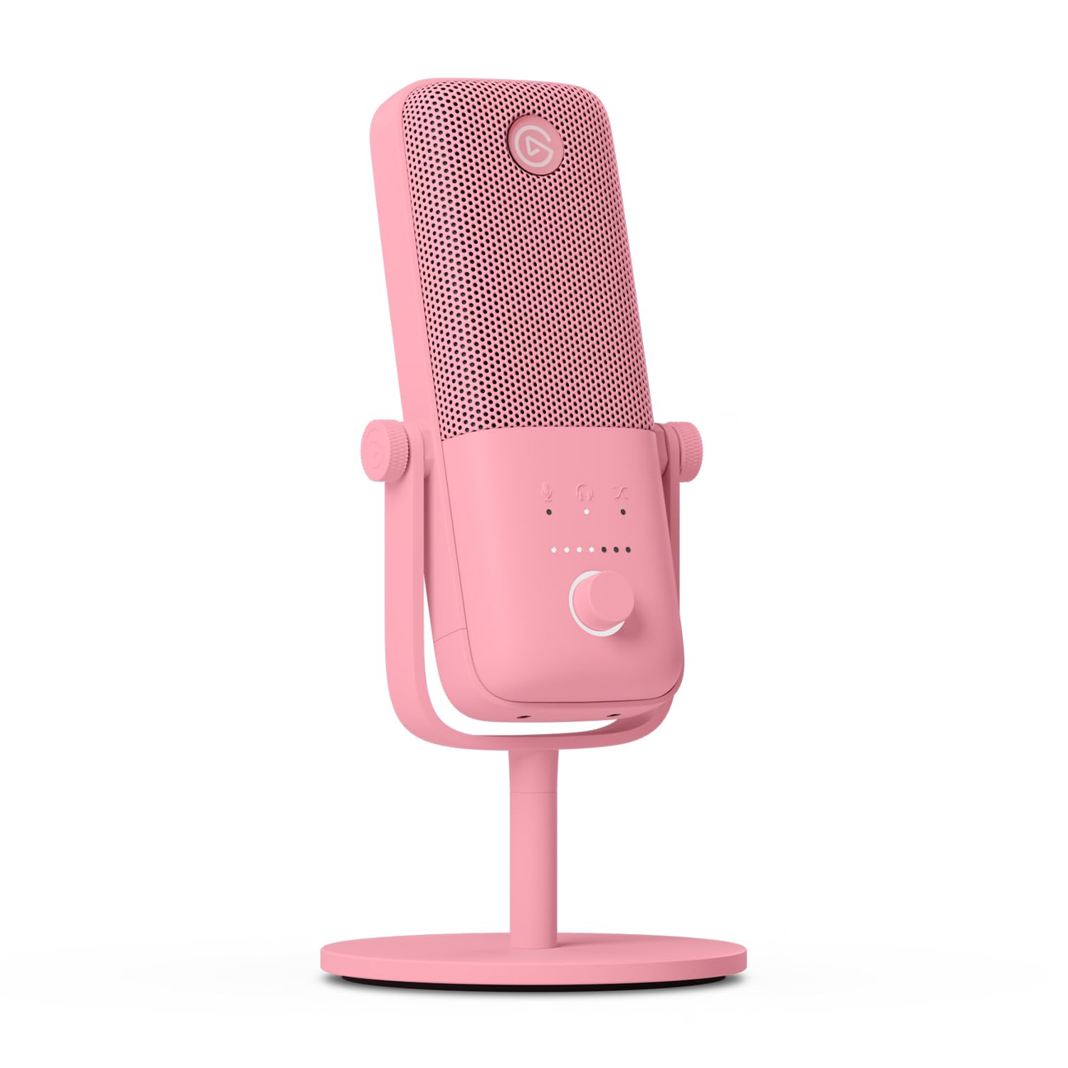 Elgato Wave:3 Pink - Professionelles USB-Kondensatormikrofon für Streaming, Podcasts, Gaming und Homeoffice, gratis Mixing-Software, Soundeffekt-Plugins, Anti-Verzerrung, Plug & Play, für Mac - PC