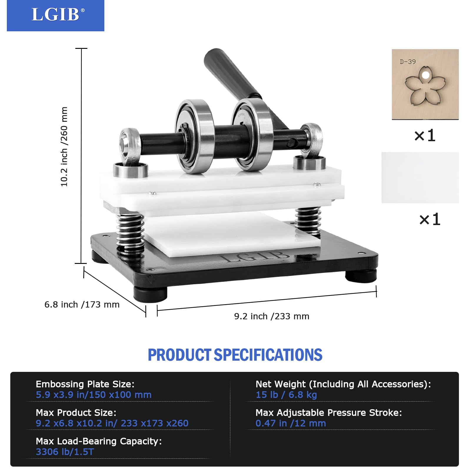 Leather Cutting Machine - 1.5 Ton Press -7