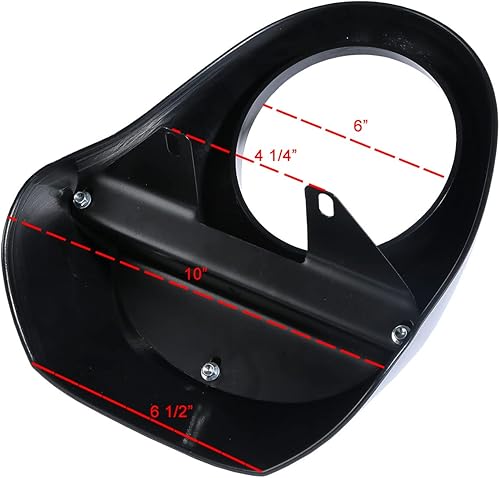 Miniatura 4 de XFMT Motocicleta Cafe Racer Estilo Drag Racing Faro delantero Carenado Carenado Máscara para Harley Sportster Dyna FX/XL 1973 en adelante