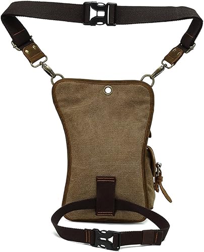 Miniatura 4 de Riñonera de cuero para hombres y mujeres, bolsa de protección multiusos, para motocicleta, deportes al aire libre, ciclismo, equitación, senderismo,