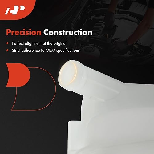 Miniatura 4 de A-Premium Tanque de depósito de recuperación de desbordamiento de refrigerante del motor wtapa Compatible con Ford Focus 07-11, Volvo C30 07-13, C70