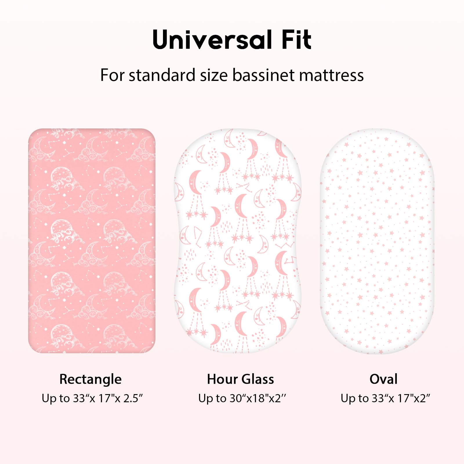 Unnivoll Moses Basket Sheets 3 Pack - Image 3