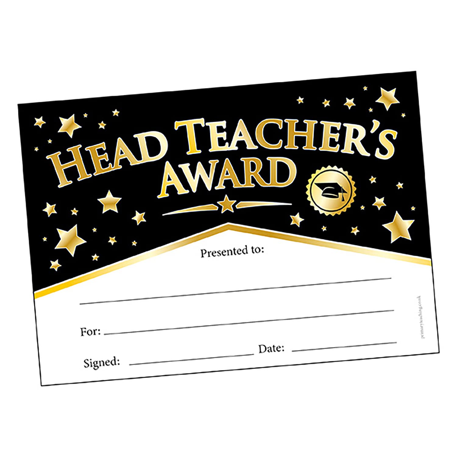 100 Head Teacher's Award Motivational Childrens Pupils School Teachers Praise Reward Certificates Value Pack A5 Primary Teaching Services