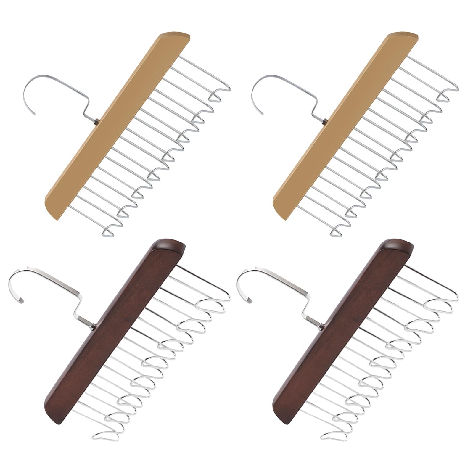 Organisateur mural de placard pour écharpes et ceintures : simplifiez votre routine du matin