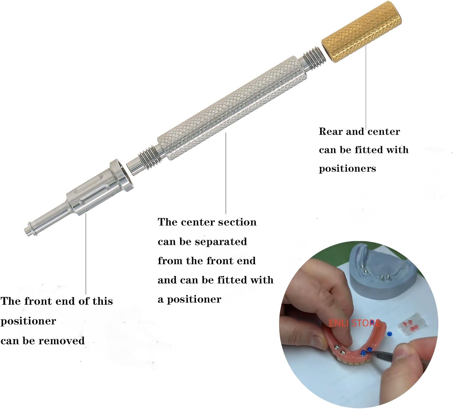 Lab Core Tool for Locater Retaining Cap Insertion or Removal