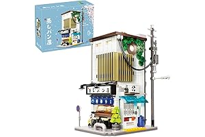 MISINI C66006W Japanese Steamed Bun House MOC Building Kit