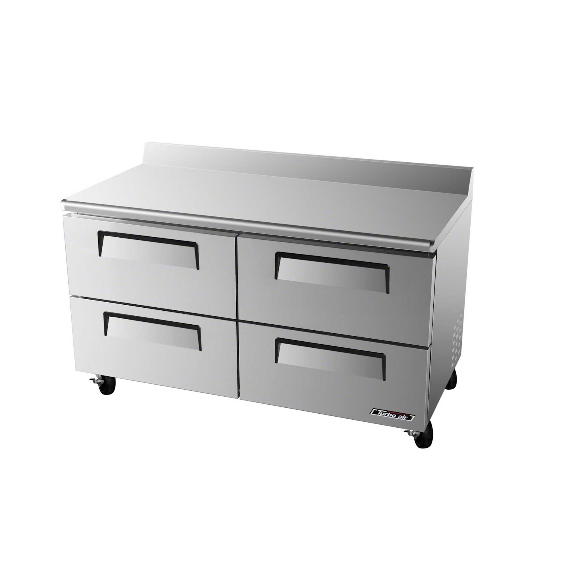 () - 61" Worktop Refrigerator - Super Deluxe Series by Turbo Air – 16.0 cubic_feet, Model TWR-60SD-D4
