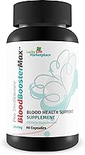 Blood Booster Max Pro Bio Science - Suporte &agrave; Sa&uacute;de do Sangue - Promova a Sa&uacute;de do Sangue Equilibrada com Suplementos de Sa&uacute;de do Sangue - Ajude a Melhorar o Fluxo Sangu&iacute;neo, Energia, Absor&ccedil;&atilde;o de Nutrientes - Suporte &agrave; Sa&uacute;de do Cora&ccedil;&atilde;o