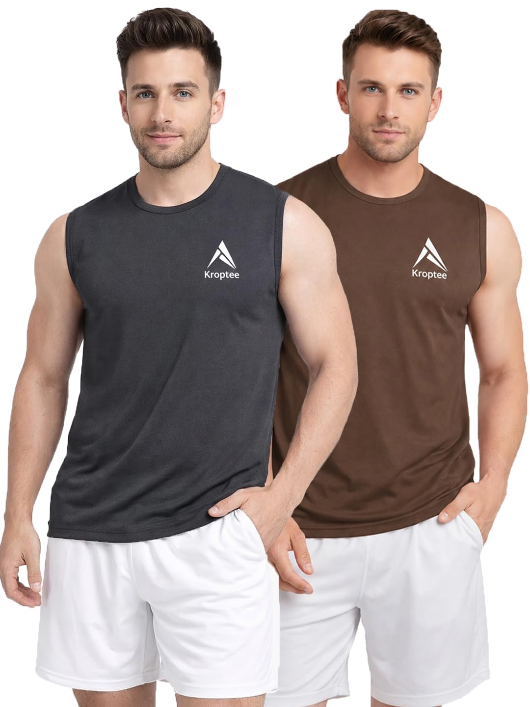 Stylish Vest for Men | Vest for Boys - Perfect for Gym Workouts,| Men's Tank Top Regular fit|Cotton Combo Pack of 2 Sports Vest-picture-30