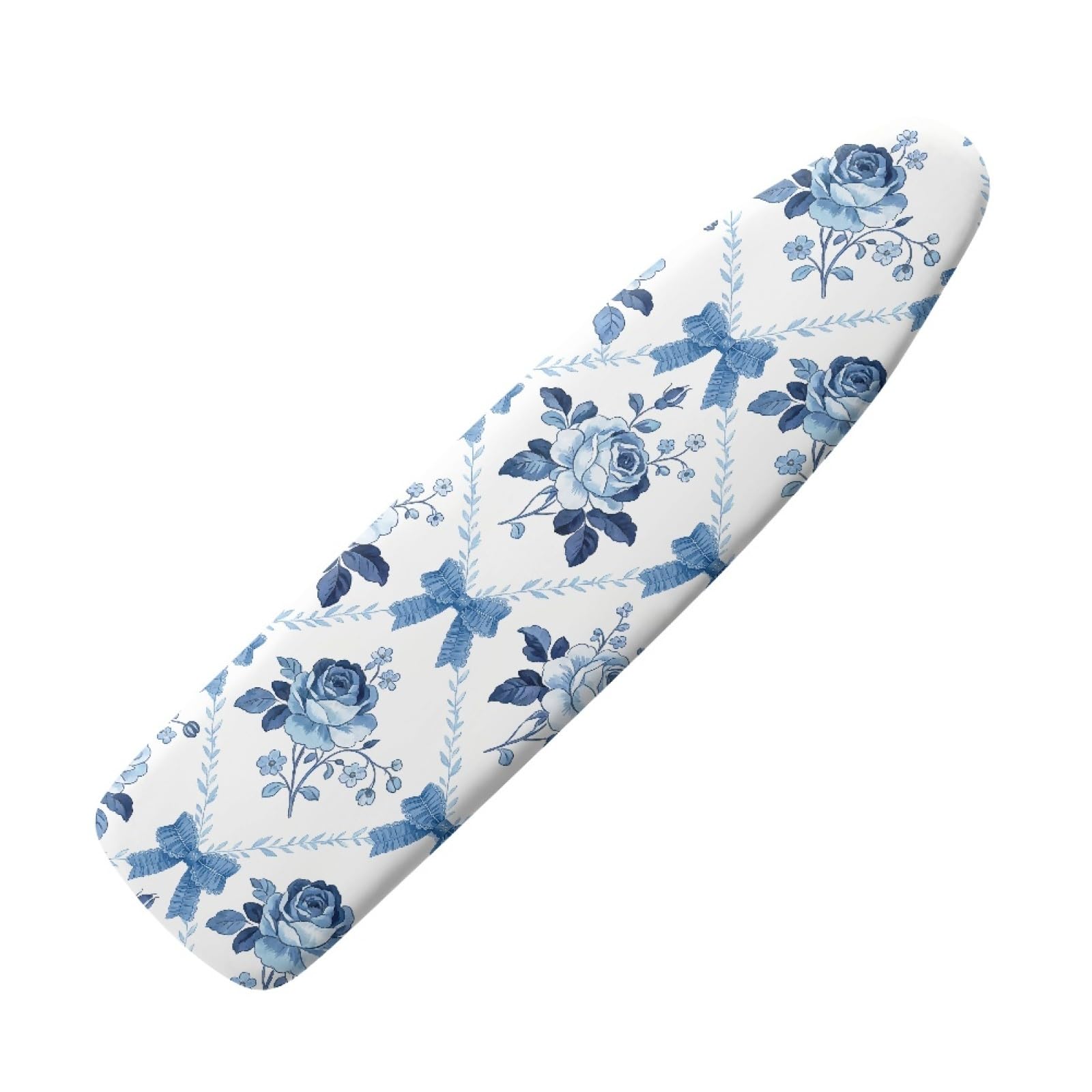 Ironing Board Covers 110 X 35cm Grayish Blue Elasticated Replacement iron board covers Thick Padding,Resist Scorching And Staining,Heat Resistant,Non-Slip,Fits Most Standard Boards,Washable