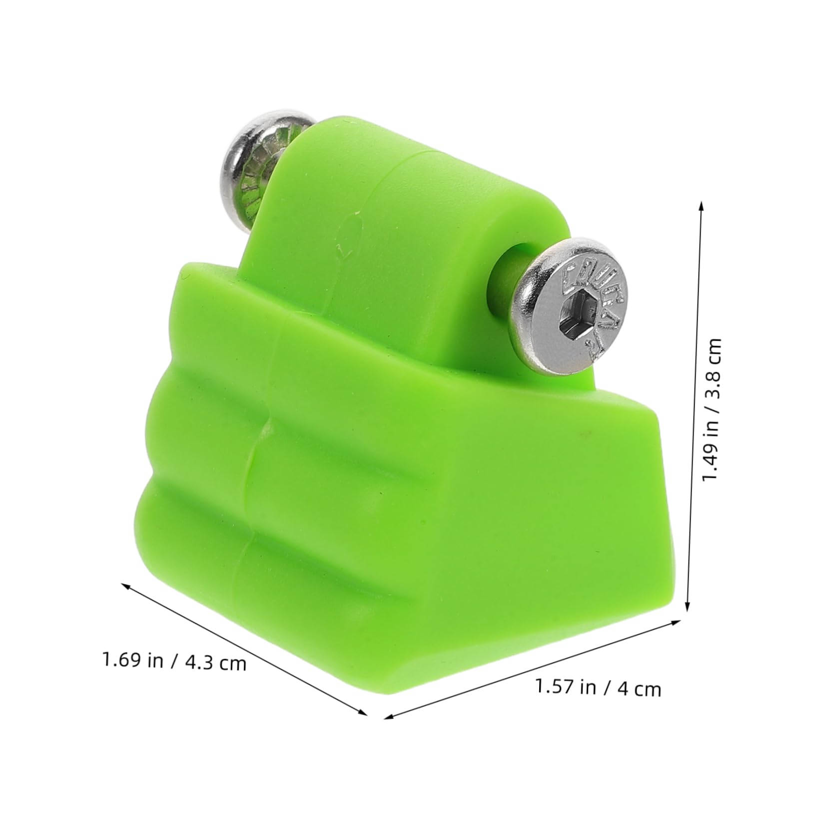 WHAMVOX Roller Skate Brake Stopper - Children Skating Shoes Toe Stops Replacement Easy Installation Safety Enhancement for Roller Skating Fun