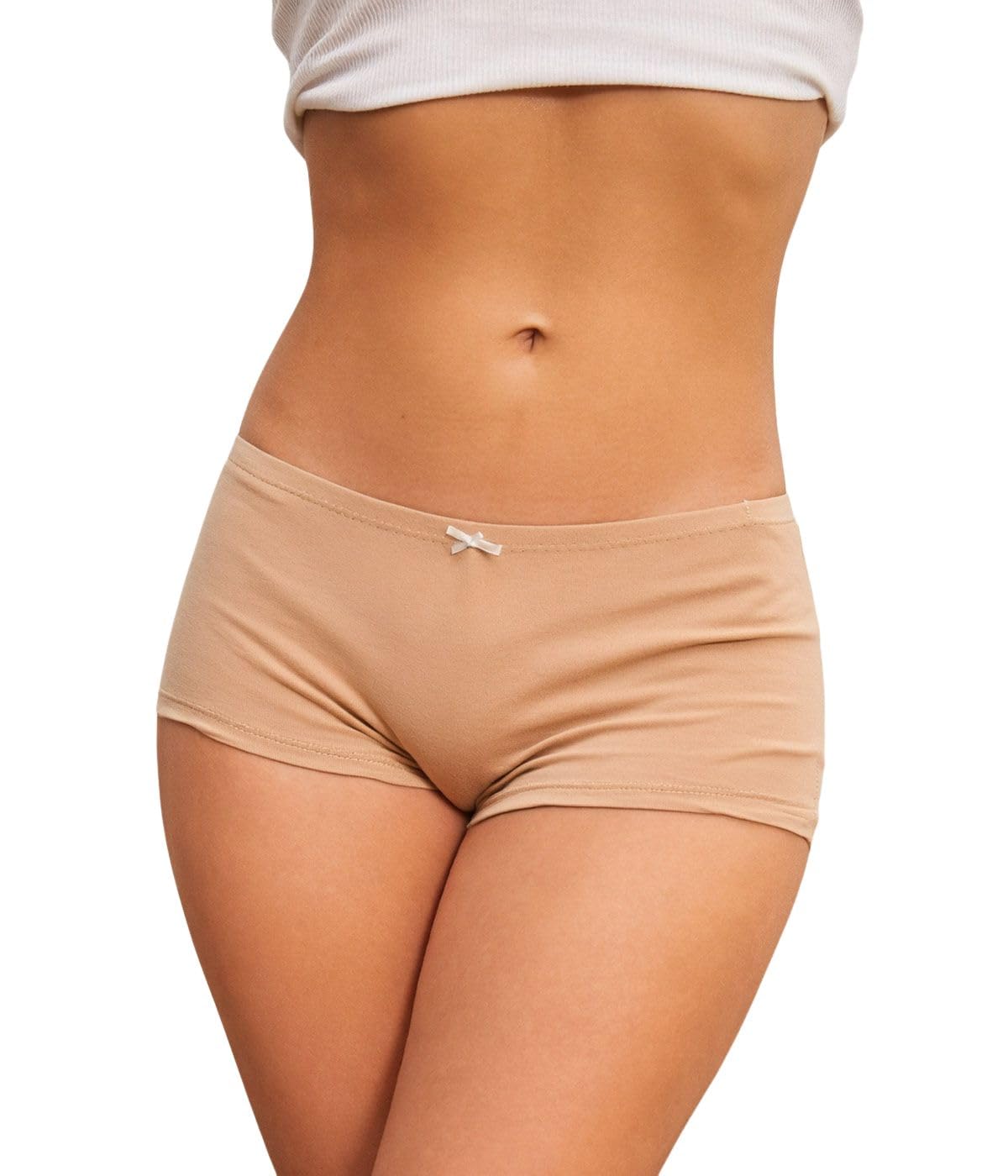 LUXZII Women Cotton Boyshorts Panties | Soft Stretch Hipster Underwear | Comfortable Everyday Innerwear | Women Short for Casual Wear-image-29