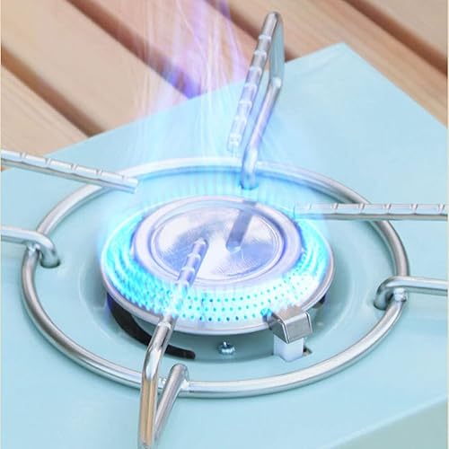 Miniatura 3 de Estufa de cocina portátil de butano de un solo quemador de 2100 W para interior y exterior, para acampar, senderismo, mochilero, supervivencia