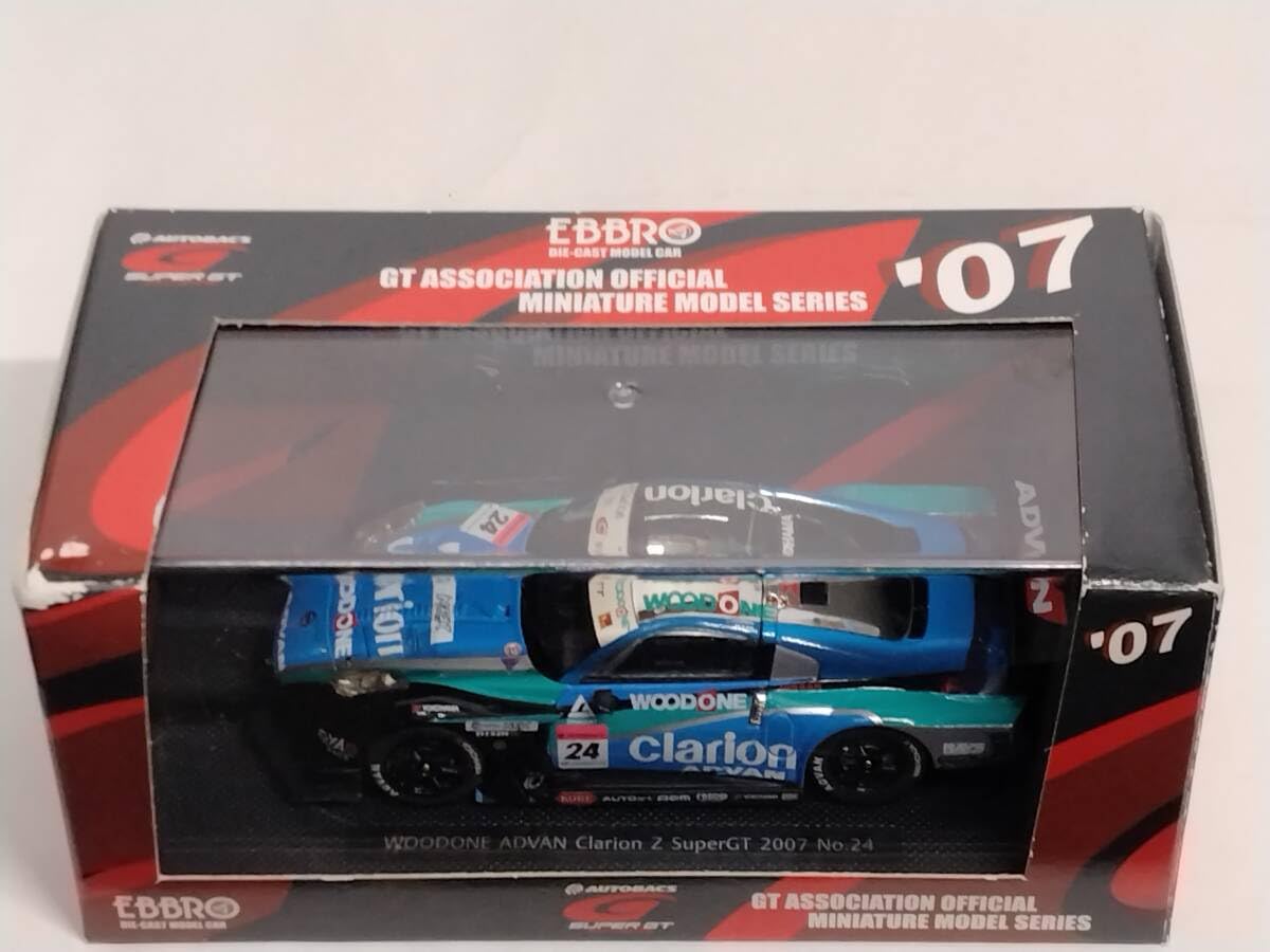 Amazon | エブロ EBBRO 929 1/43 WOODONE ADVAN Clarion Z Super GT