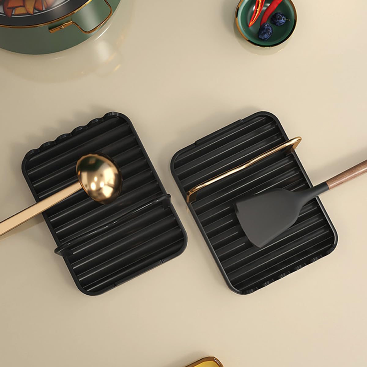 Aluminium Support Moderne Cuillère Spatial en Cuisine