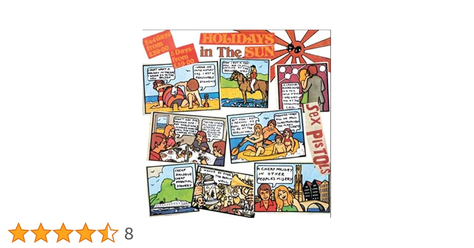洋楽 SEX PISTOLS Holidays in The Sun 7\" Sex Pistols | The Official Website