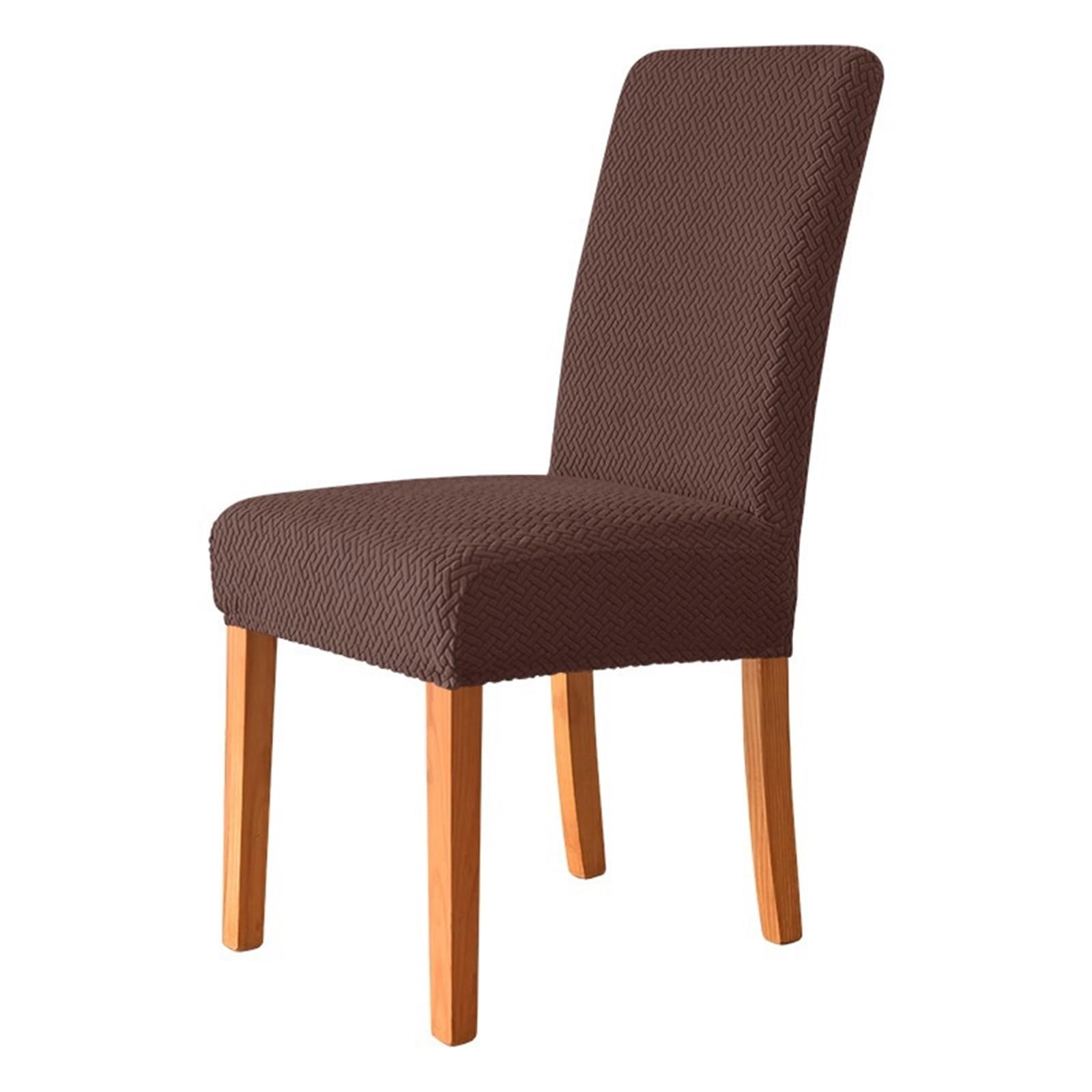 RYQZHHY Chair Cover Jacquard Dining Chair Cover Dustproof Elastic Soft Seat Slipcover Suitable