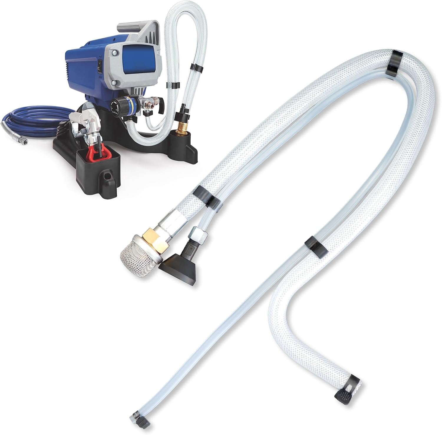 Replacement Suction Tube Kit Fit for Graco Magnum X5 X7 ProX17 ProX19 & Project Painter Plus Airless Paint Sprayer, Paint Sprayer Parts