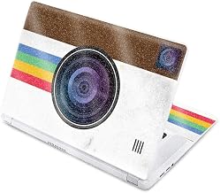 MightySkins Glossy Glitter Skin for Acer Chromebook 15 15.6” (2017) - Vintage Polaroid | Protective, Durable High-Gloss Glitter Finish | Easy to Apply, Remove, and Change Styles | Made in The USA