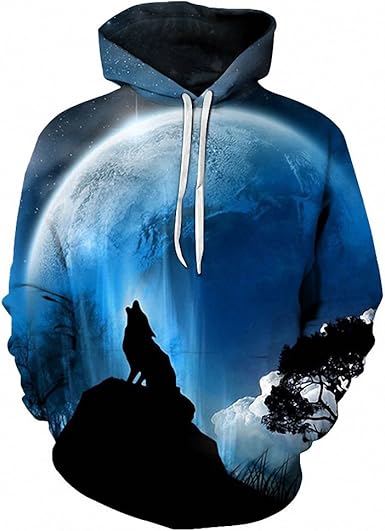 wolf hoodies amazon
