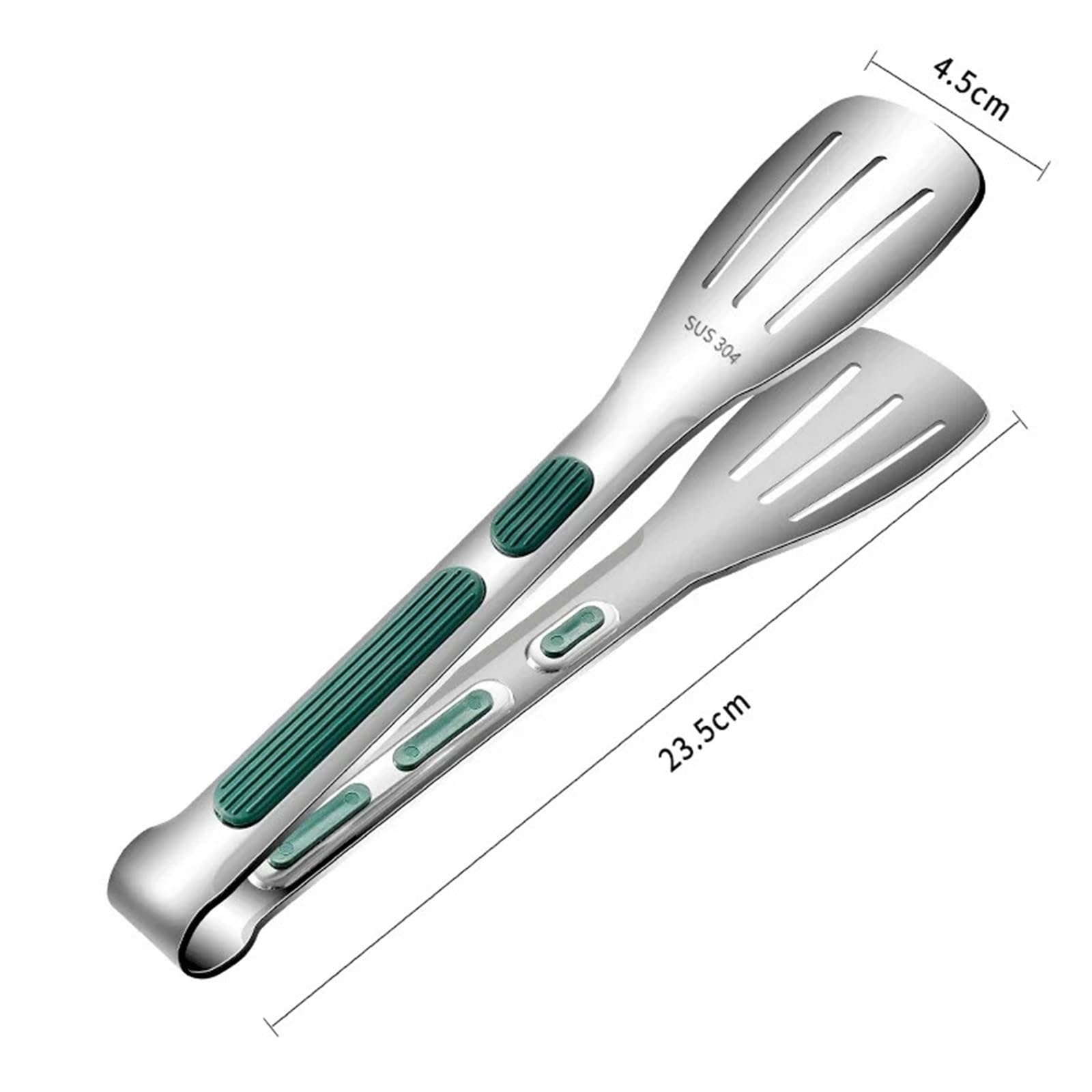 Pinze Da Cucina 3 unids/set 7/9/12 pulgadas antideslizante de acero inoxidable pinzas for alimentos de cocina parrilla carne pan Clip for servir barbacoa abrazadera for Buffet accesorios de cocina Par