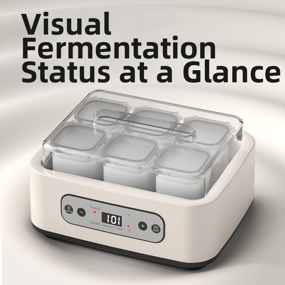 Yogurtiera Automatica 1.5L con Timer e Controllo Temperatura