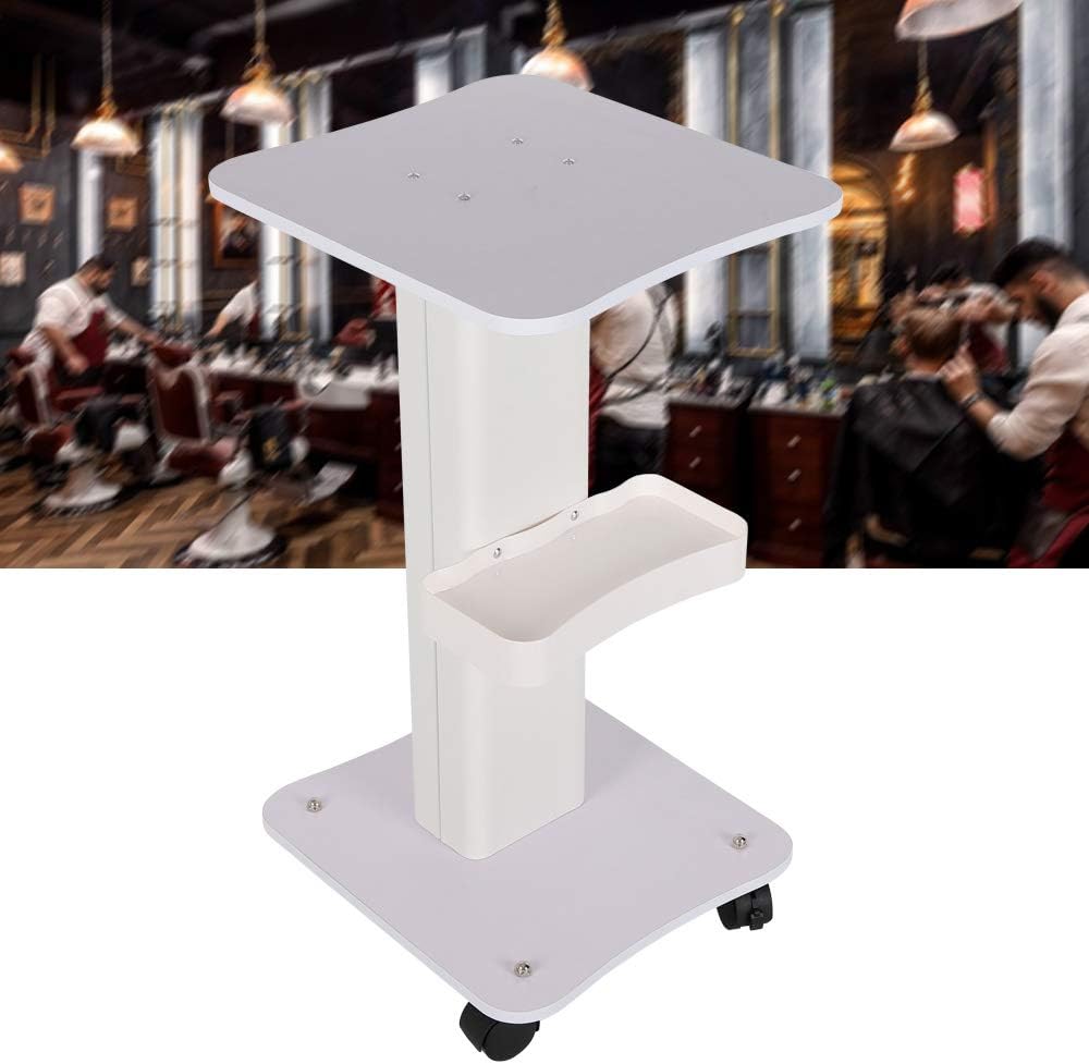 Salon Trolley Cart with Wheels, Salon Beauty Service Trolley Salon Rolling Tray Beauty Spa Trolley Portable Mobile Salon Cart 14.96 X 13.78 X 27.17 Inches