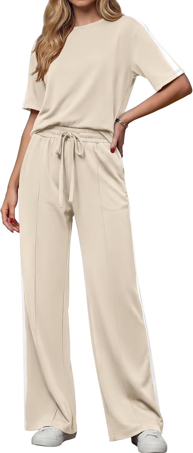 PRETTYGARDEN Women’s 2 Piece Sets Summer Casual Sweatsuits