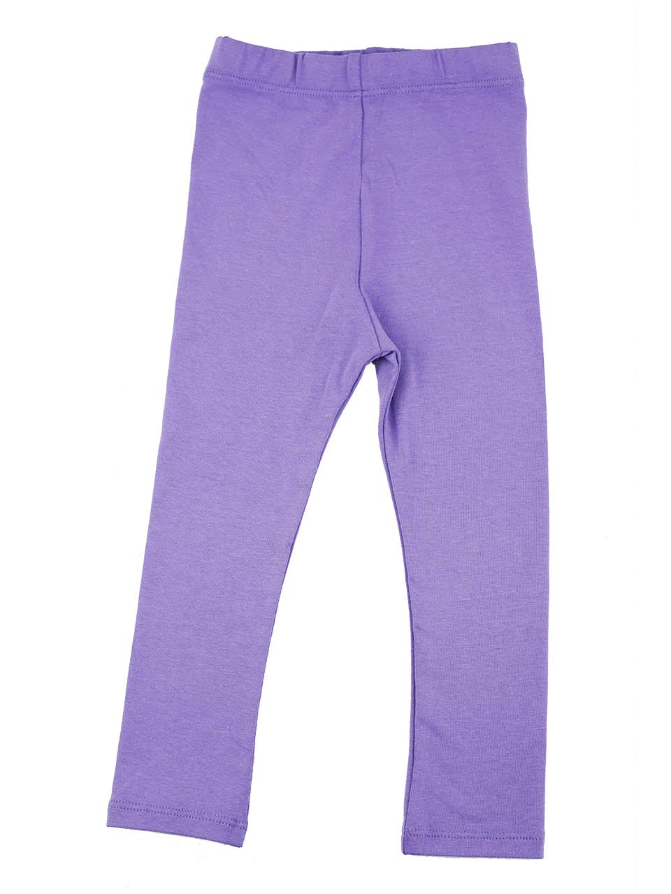 Vivian's Fashions Long Leggings - Baby Girls, 6 Pack (Lavender, 12 Months)