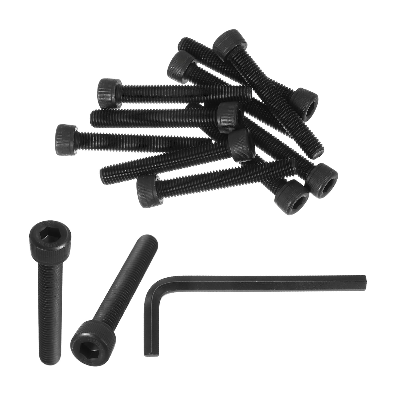 PATIKIL M8 x 55mm Hex Socket Head Screws Cap Bolt