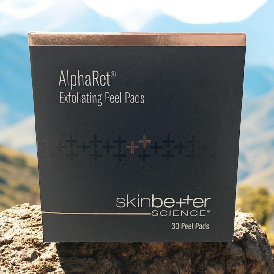 Skinbetter AlphaRet Exfoliating Peel Pads, Triple-Acid Formula, 3...