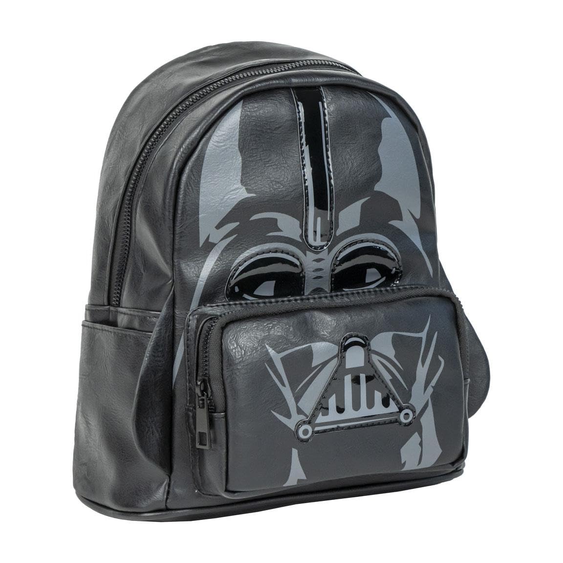 CERDÁ LIFE'S LITTLE MOMENTS -Star Wars Casual Backpack - Black - 22.5x22.5x7.cm - Made of PU - Darth Vader Print - Original Product