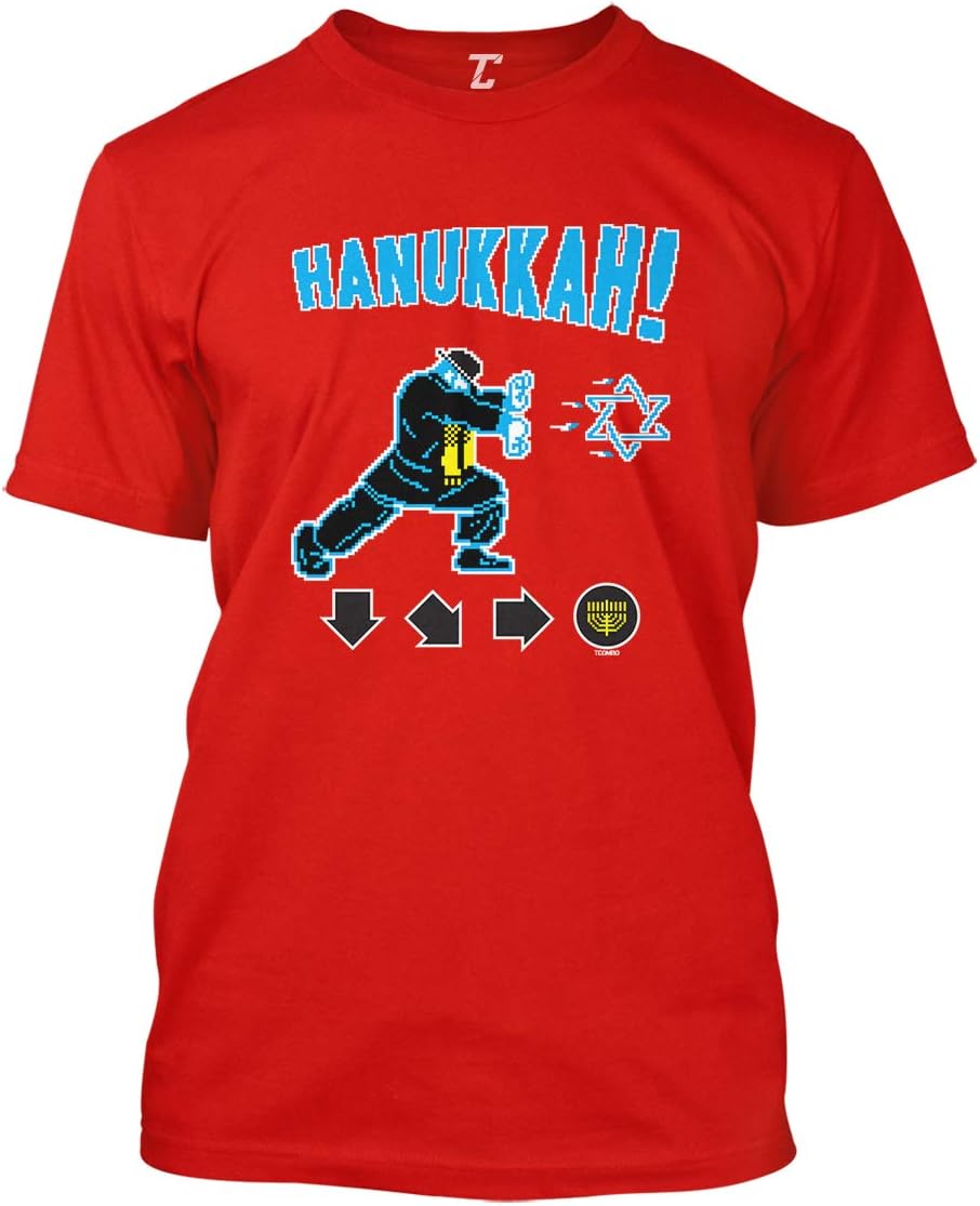 Hanukkah! - Video Game Retro Star of David Men's T-Shirt